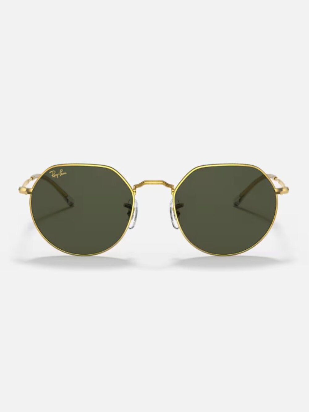Ray-Ban Jack Sunglasses in Gold/Green - Picture 5 of 5